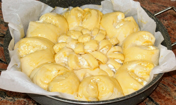 Питка със сирене Цвете