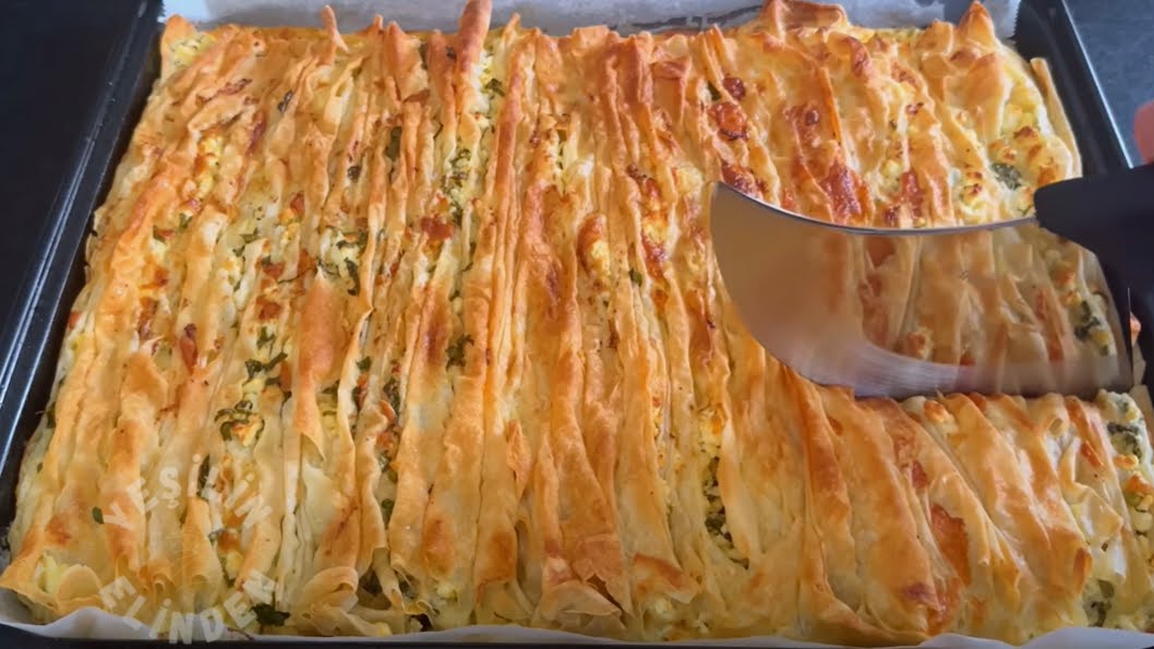 Хрупкава закуска с кори за баница