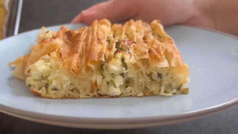 Хрупкава закуска с кори за баница