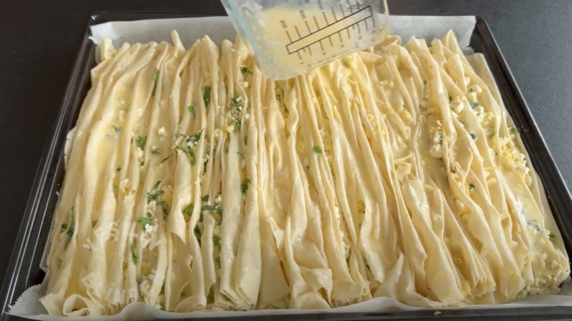 Хрупкава закуска с кори за баница