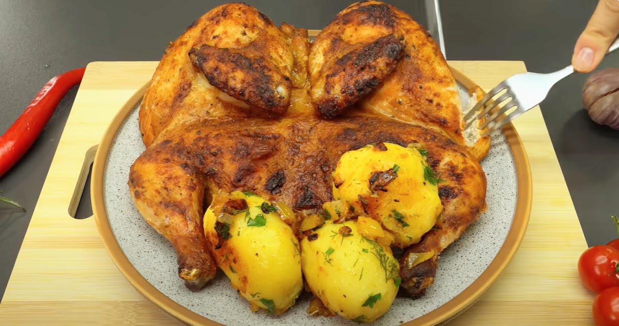 Готвач ме научи да готвя пиле по този начин. Вкусна рецепта за пиле с картофи 1 рецепта за пиле с картофи