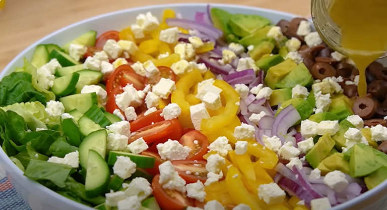 Най-вкусната салата! Лесна и бърза рецепта за салата! salata grega