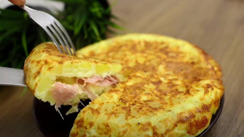 Ястие от Картофи и Яйца