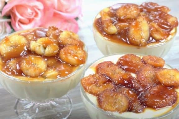 Имате ли банани? Направете тази рецепта за вкусен десерт за 10 минути! Бързо и лесно!