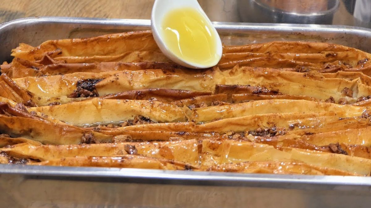 nai lesna domashna baklava s hlyupkavi kori i sirop recepta za sladak desert