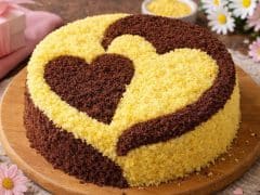 dvutsvetna torta sartsa