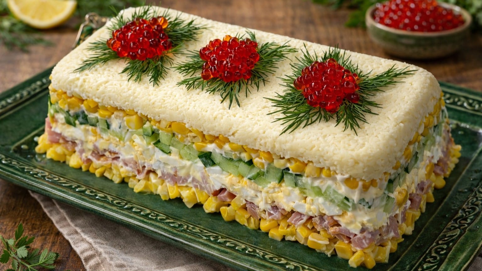 Салата торта за Великден, която впечатлява всички 1 salata-torta-za-velikden-efektna-kremooobrazna