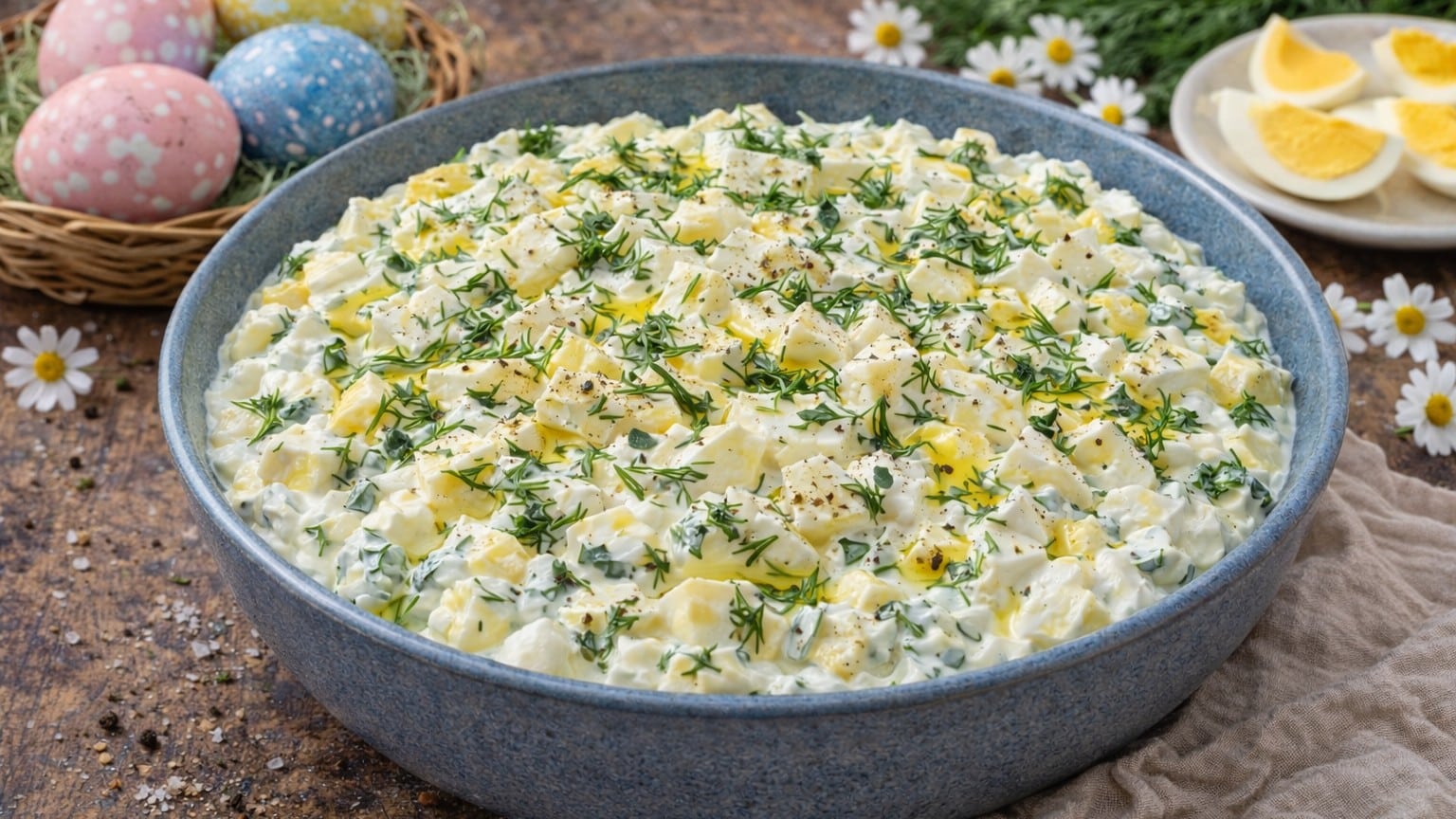velikdenska-salata-s-yaytsa-chesan-i-kiselo-mlyako-domashna-recepta