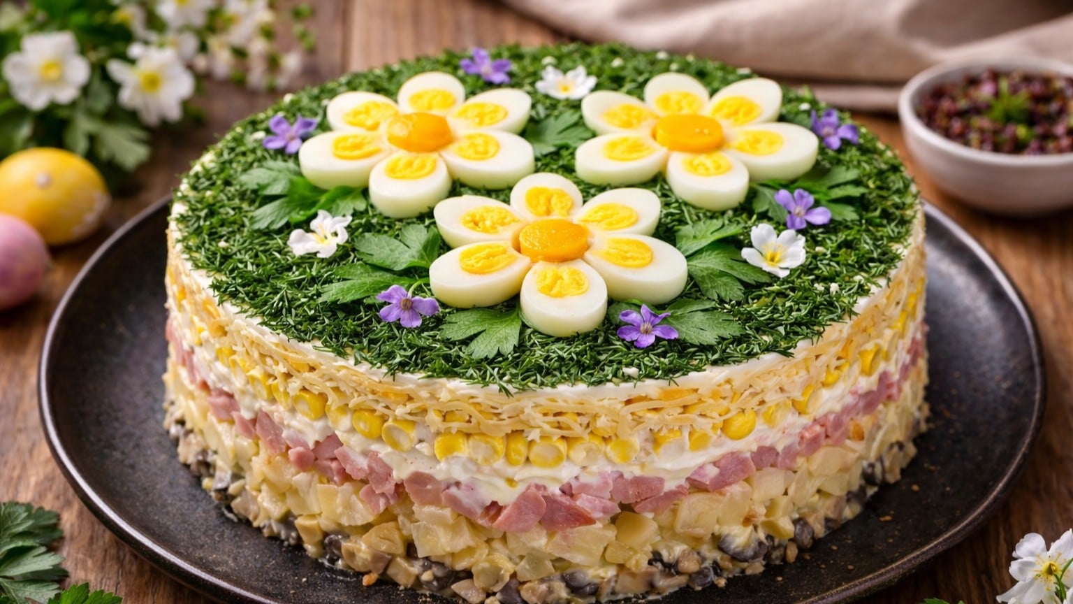 Великденска салата с пиле – лесна и вкусна рецепта velikdenska-salata-s-pile-vkusna