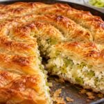 spiralna-zlatista-banitsa-s-hrupkavi-kori-planka-ot-praz-i-sirene-i-otryazano-parche